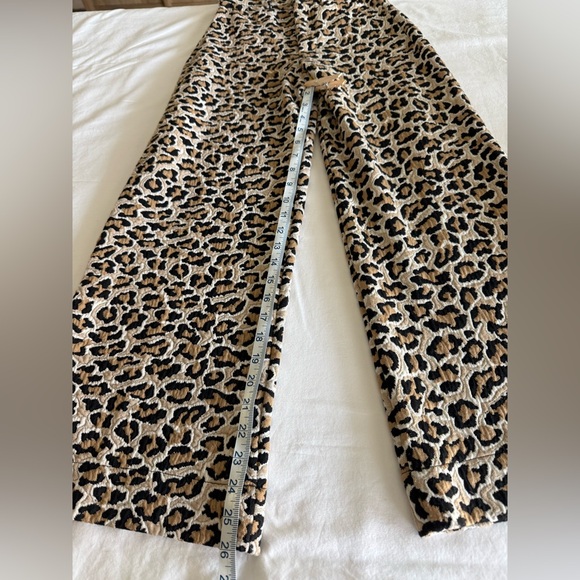 MAEVE Anthropologie Ettie Leopard Print Pants - NEW w/ Tags - Size 25 - Picture 9 of 11